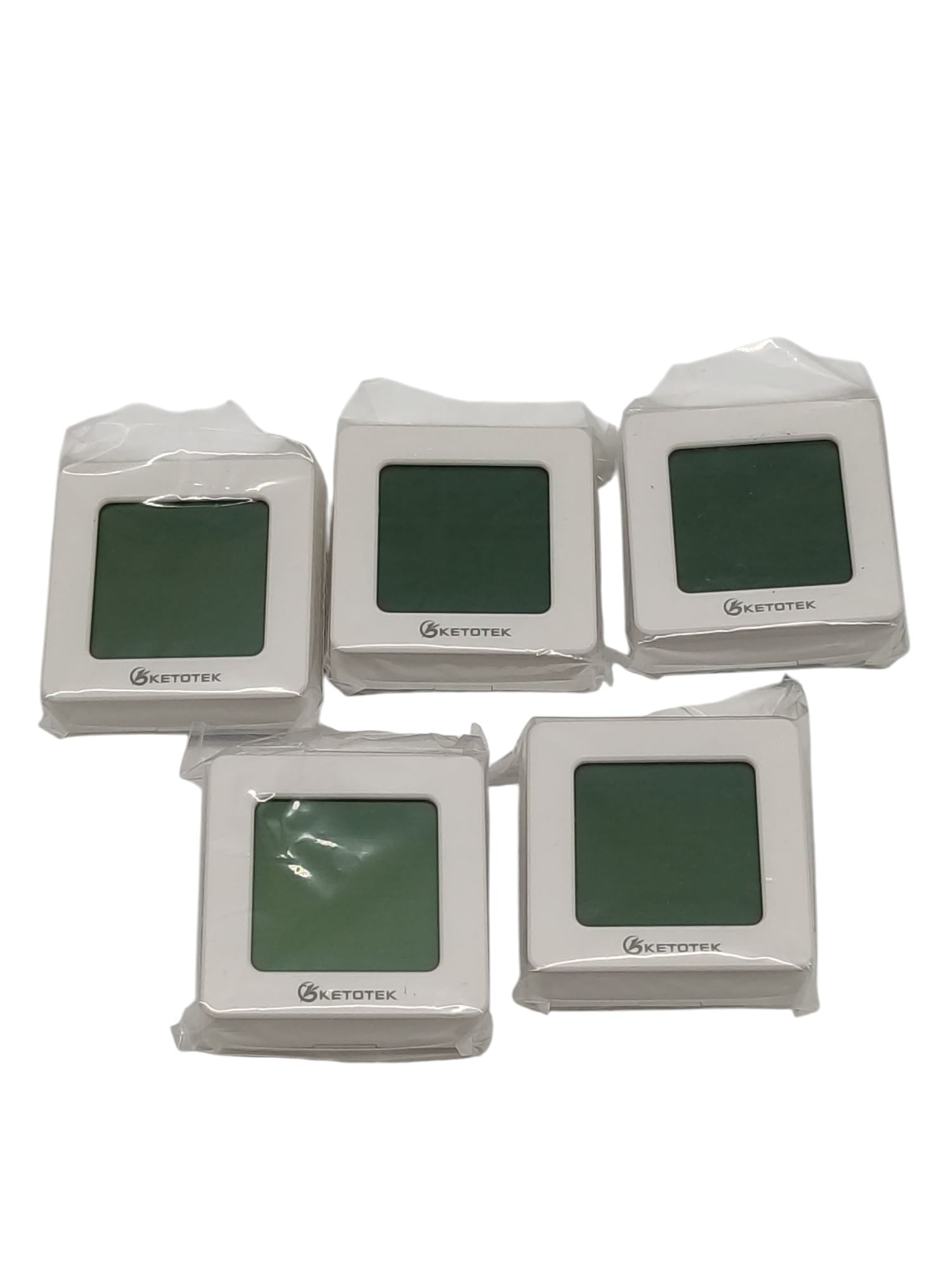 KETOTEK Mini Hygrometer Thermometer 5er Set