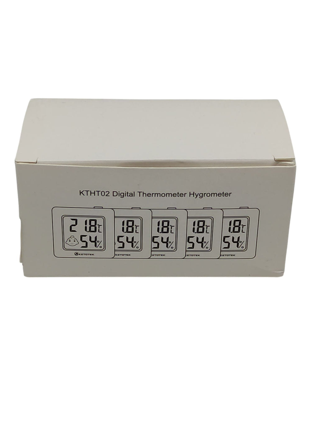 KETOTEK Mini Hygrometer Thermometer 5er Set