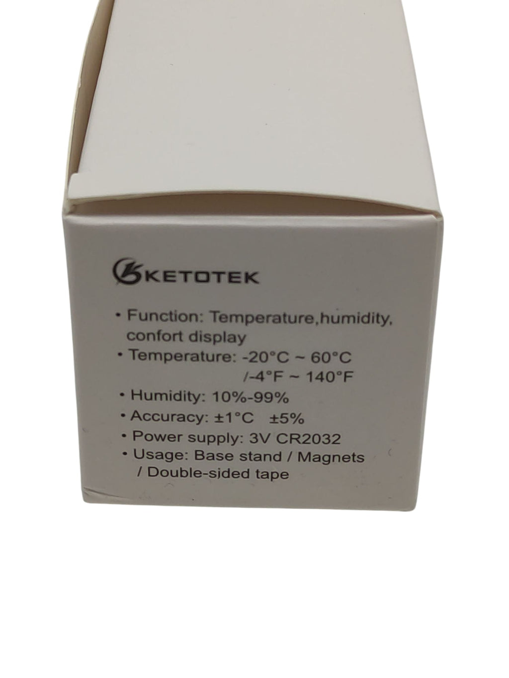KETOTEK Mini Hygrometer Thermometer 5er Set