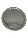APS Coffee House Serving Tray, Stainless Steel, Oval, Rolled Edge, 29 x 22 cm