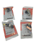 deleyCON CAT 6a RJ45 Netzwerkstecker LAN LSA für Installationskabel 4 Stück