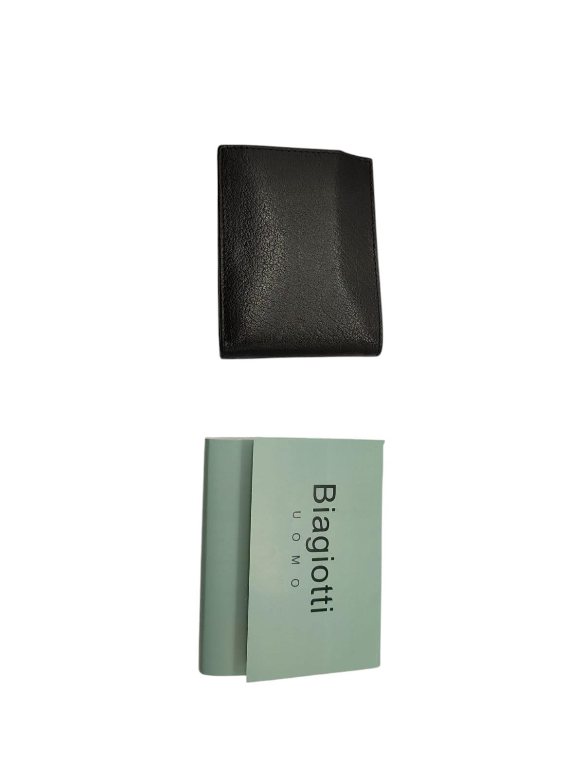 Biagiotti Uomo Men's Wallet Genuine Leather Coin Compartment