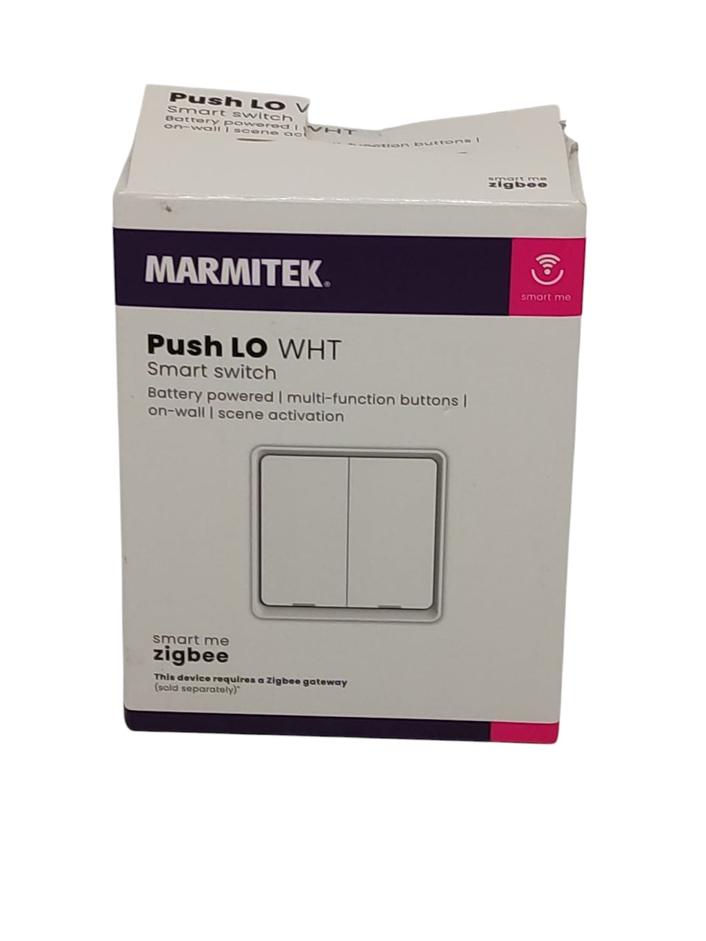 Marmitek Push LO WHT WiFi-Schalter Alexa