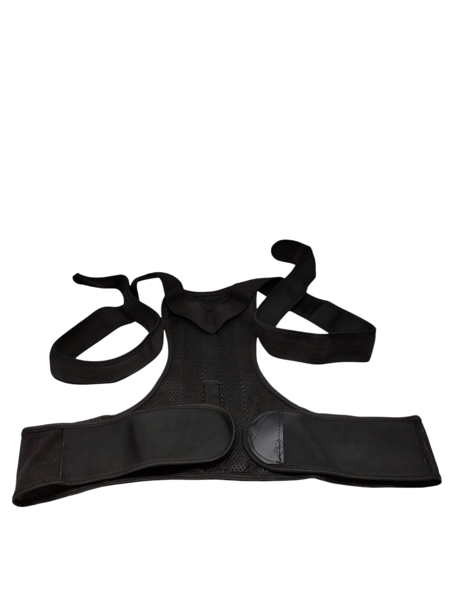 Back Posture Corrector Back Brace Black Size XL