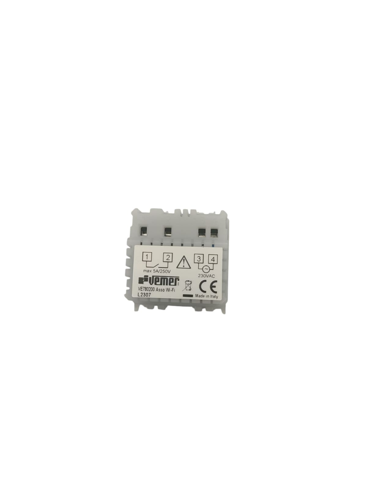 VEMER VE780200 ASSO WLAN-Thermostat Einbau Wochenprogrammierung