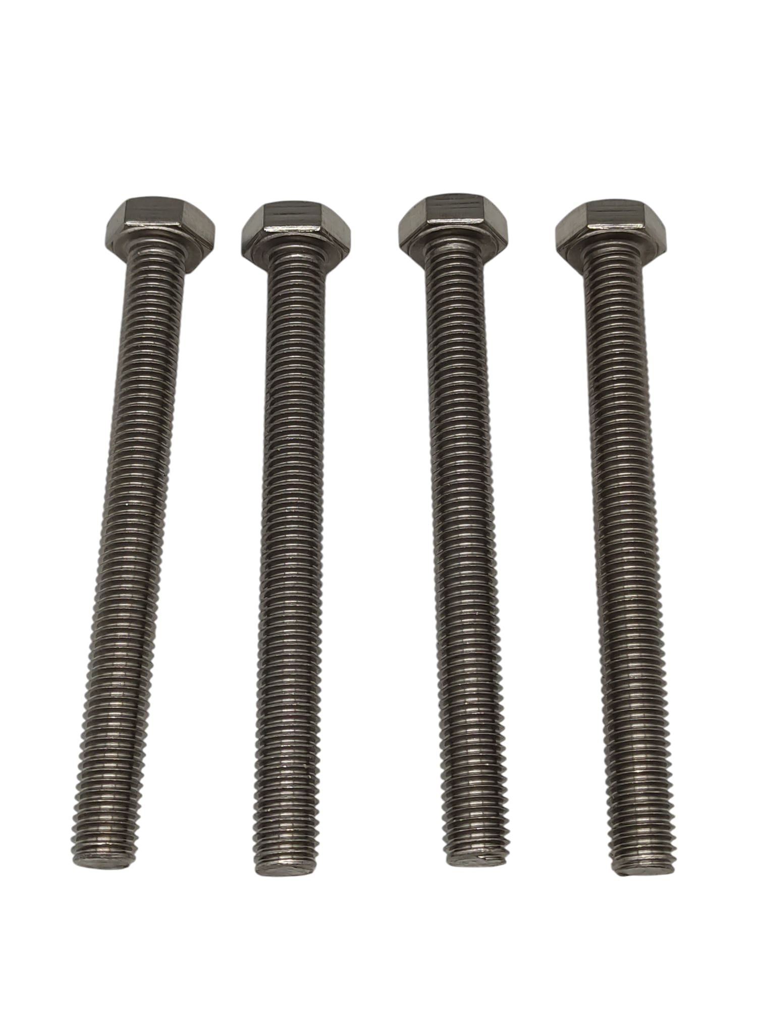 Sechskantschrauben M10 x 100 mm mit Muttern und Unterlegscheiben Set