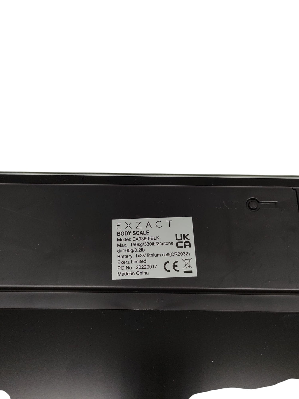 Exzact ColorSlim Personenwaage digital