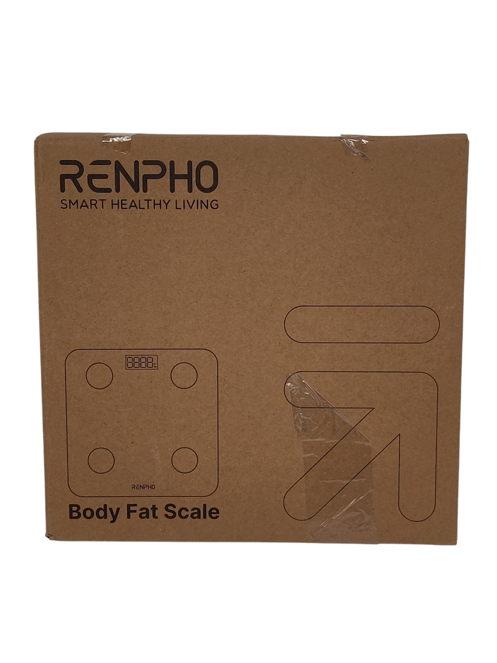 RENPHO Personenwaage Körperwaage digital LED Anzeige