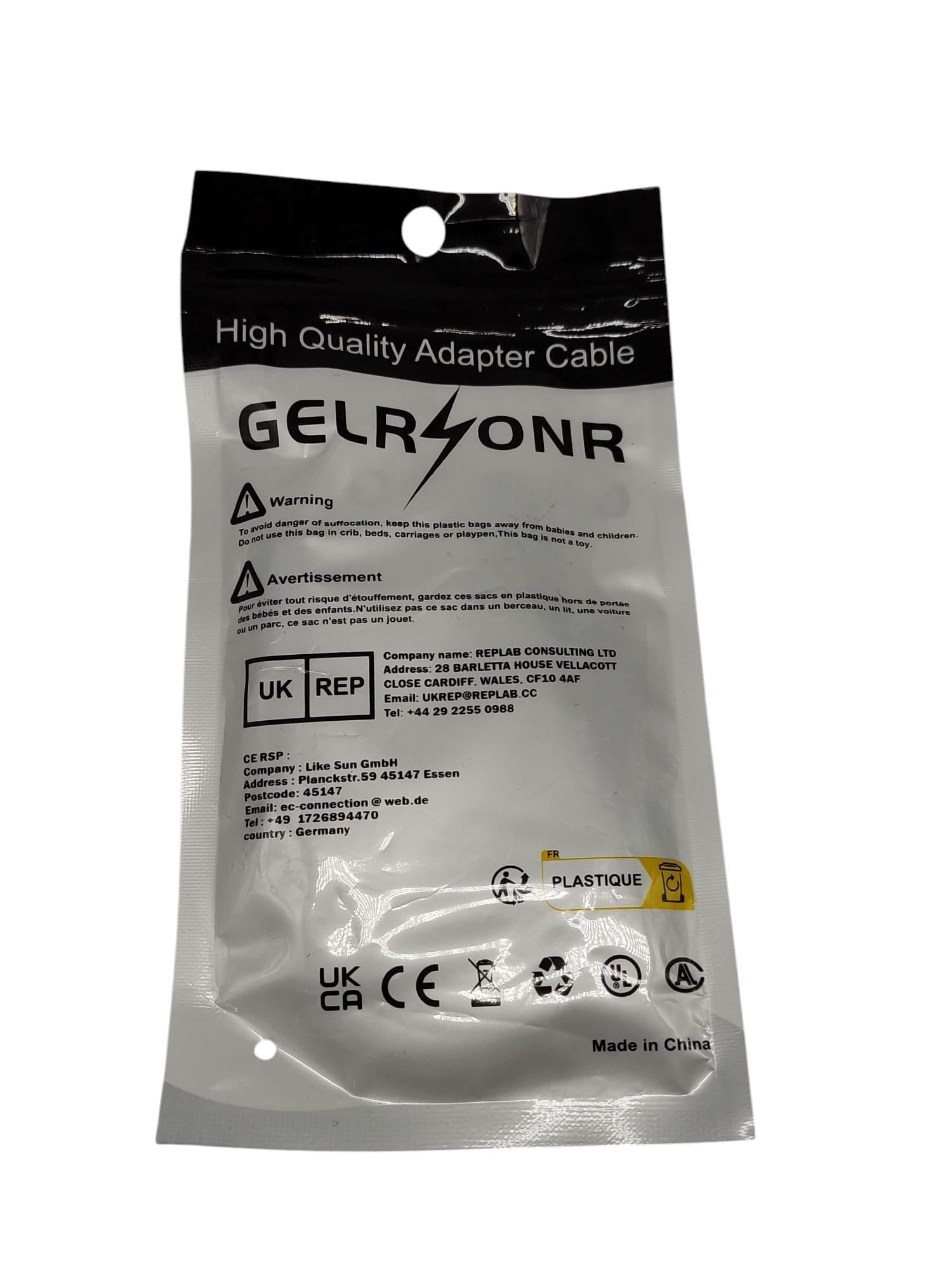 GELRHONR USB-C Splitter Adapter 1 auf 3 Anschlüsse