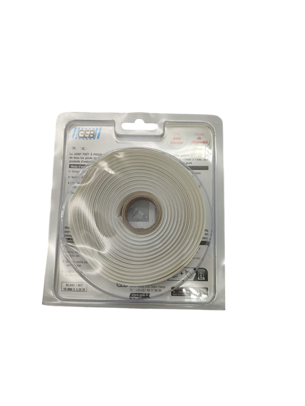 GEB Dichtband 15mm Badewanne Waschbecken