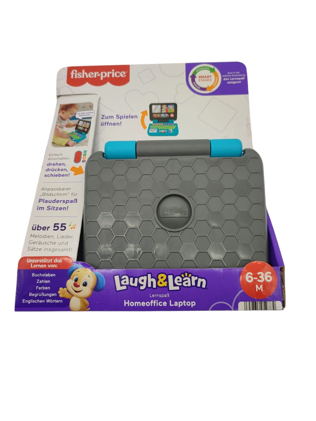 Fisher-Price Lernspaß Homeoffice Laptop
