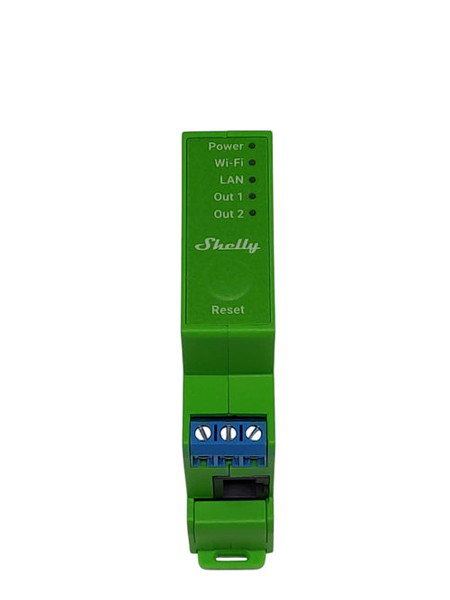 Shelly Pro Dimmer 2PM Smart Dimmer 2-Kanal WLAN DIN-Schiene energieüberwachend