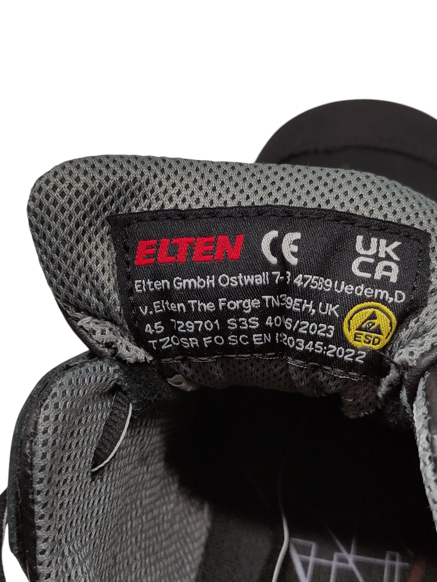 ELTEN Reaction XXT Low ESD S3 Sicherheitsschuhe Kunststoffkappe Gr. 45