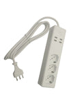 Meross WLAN Steckdosenleiste Smart Alexa 3 Steckdosen 4 USB Italienisch