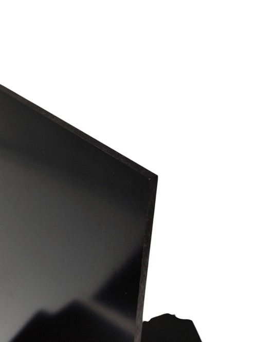 DRERIO Acrylfolie 3 mm Schwarz Ersatzglas Projektplatte