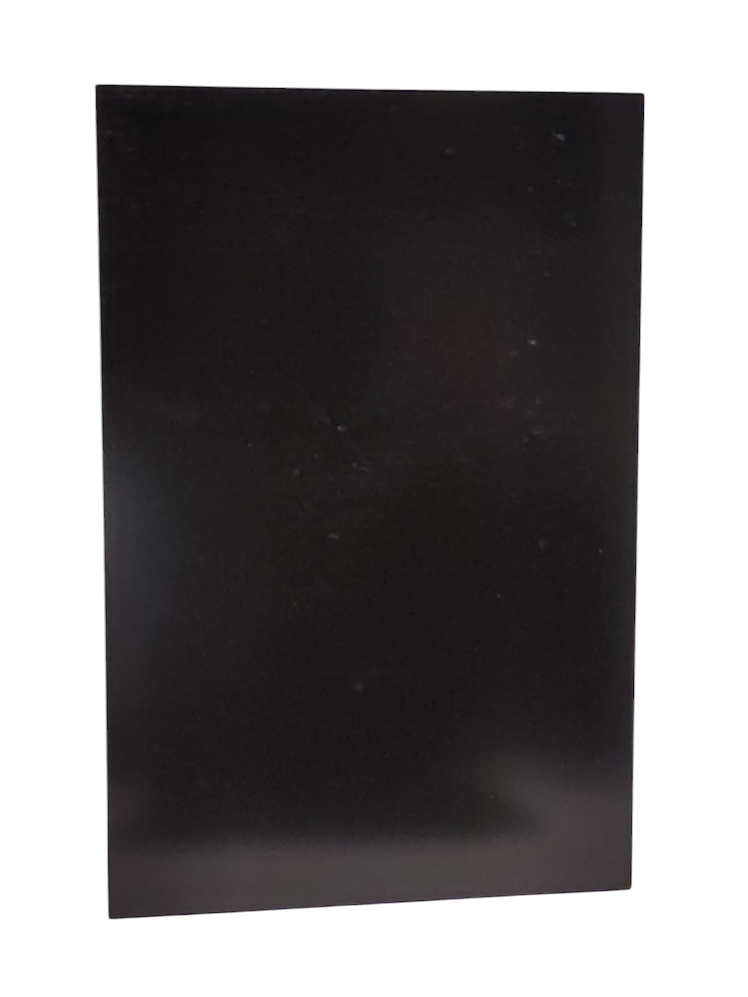 DRERIO Acrylfolie 3 mm Schwarz Ersatzglas Projektplatte