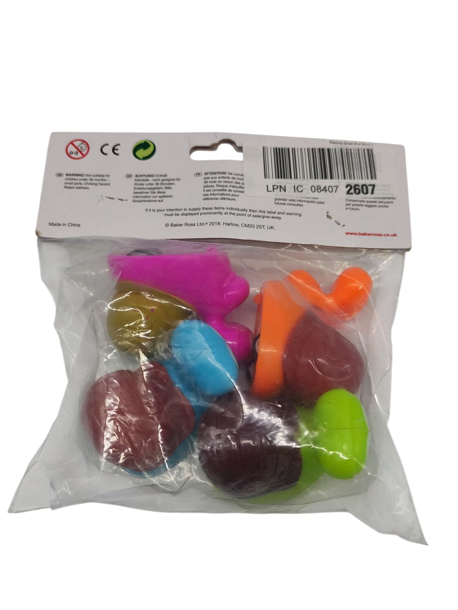 Baker Ross Rennschnecken Spielzeug mit Rückzugmechanismus Geschenk