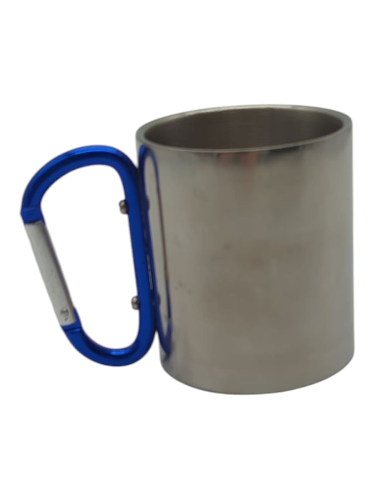 -cheap-Ferrino Mug with Carabiner Grey Stainless Steel 7x8 cm