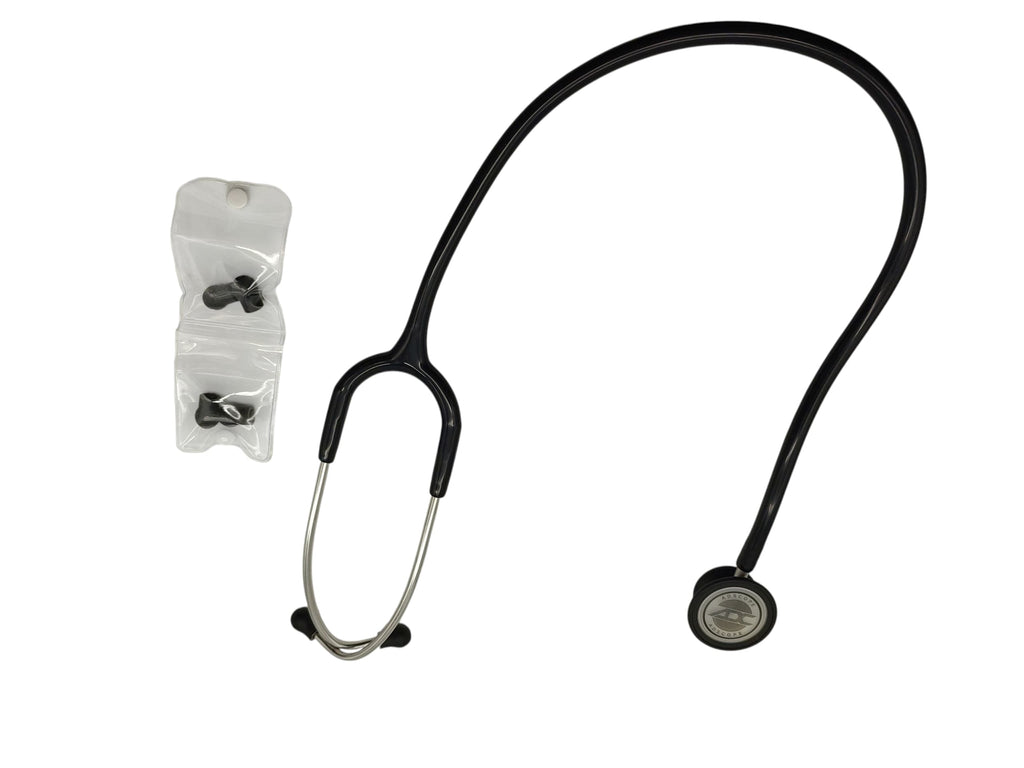 ADC Adscope 608 Stethoskop konvertibel Diagnostik Schwarz