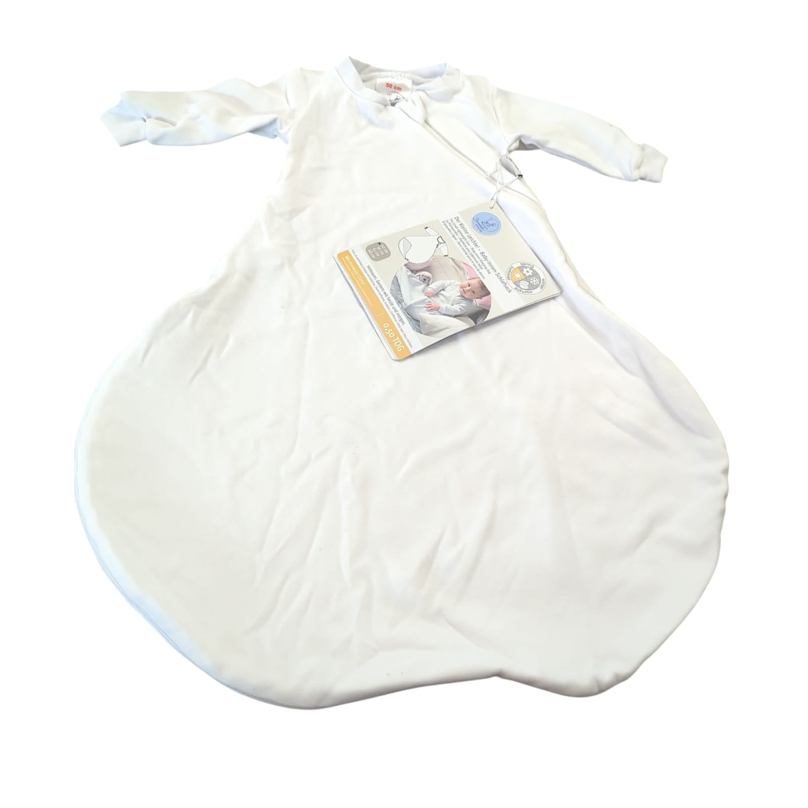 Sterntaler Babyschlafsack mit Ärmeln Reißverschluss Gr. 50