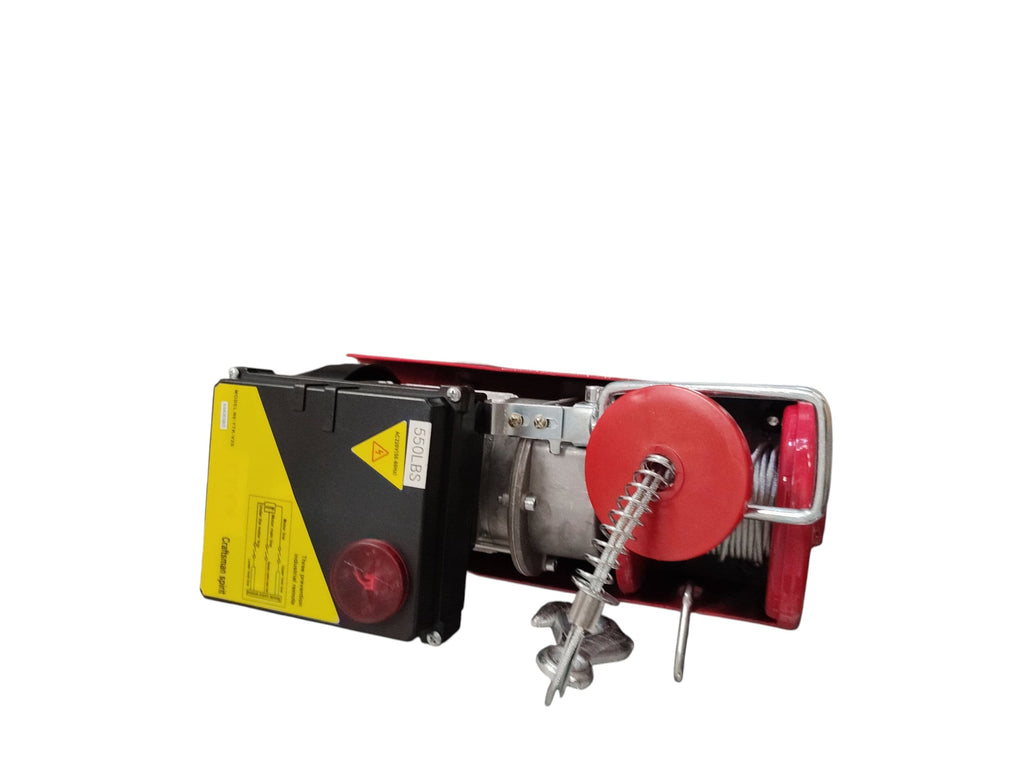 VEVOR Seilwinde elektrisch Hebezug 125-250kg 12m 510W