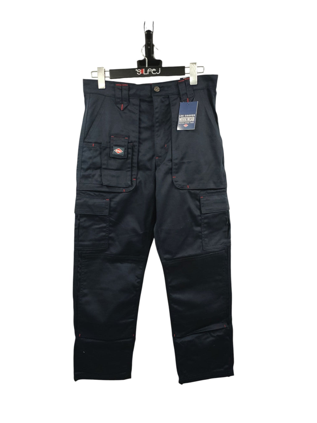 Lee Cooper LCPNT206 Men's Work Trousers Multi-Pocket 32W/29L