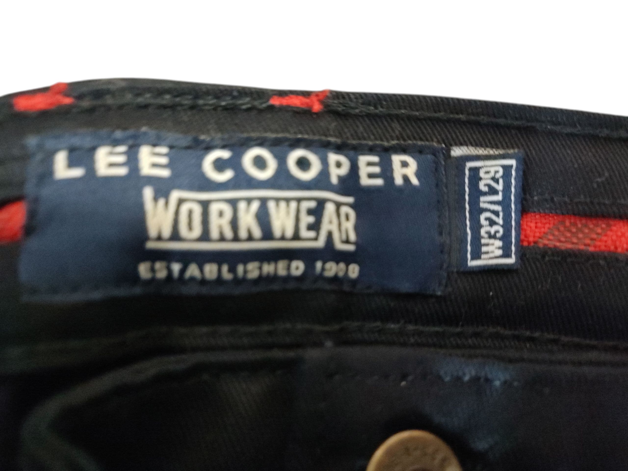 Lee Cooper LCPNT206 Men's Work Trousers Multi-Pocket 32W/29L