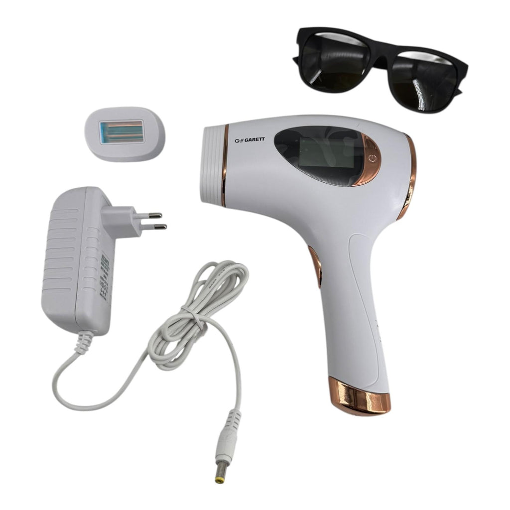 Garett Beauty Flash IPL Epilierer Haarentferner Weiß Gold