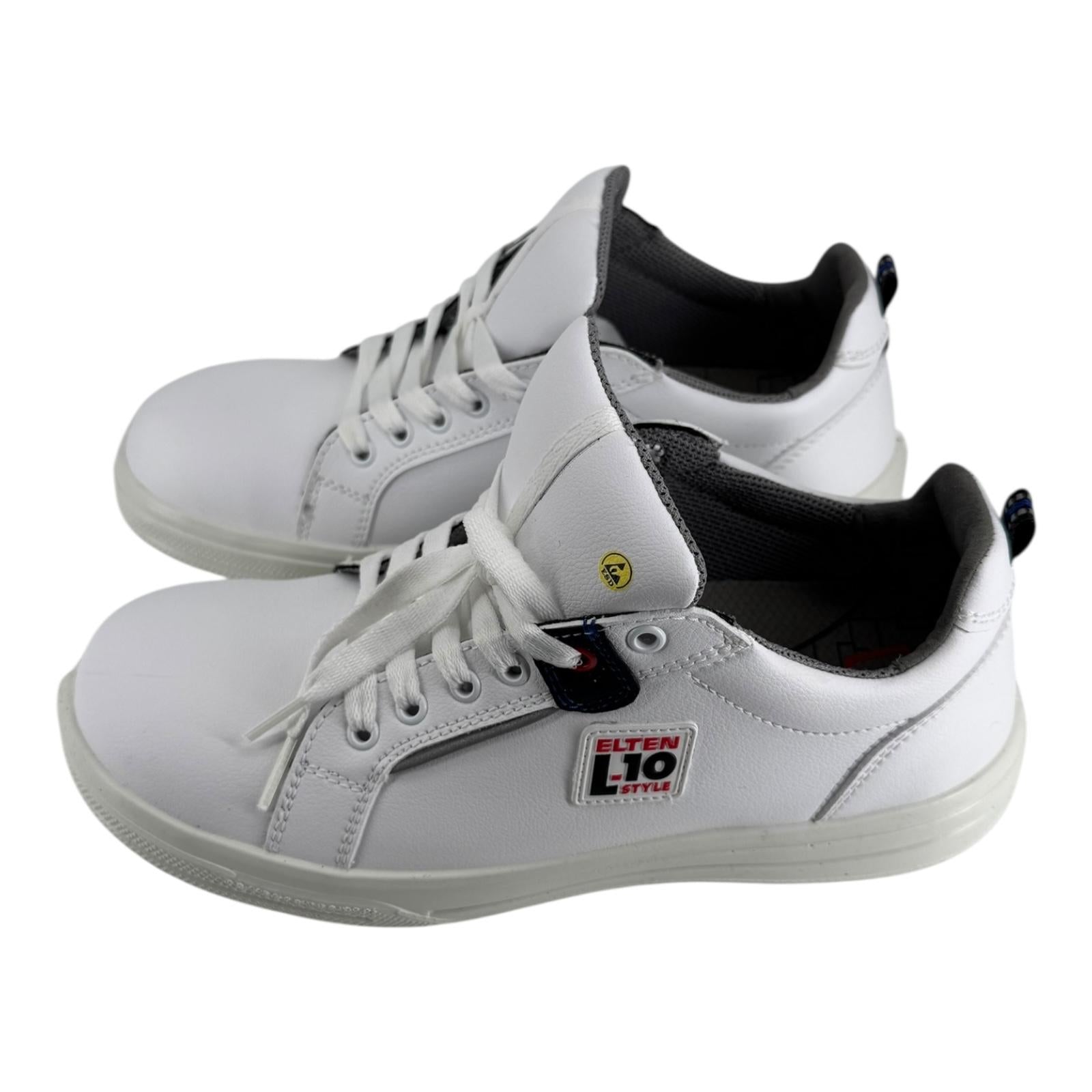 ELTEN GHOST Low ESD S3 Sicherheitsschuhe Unisex Gr. 42 Weiß