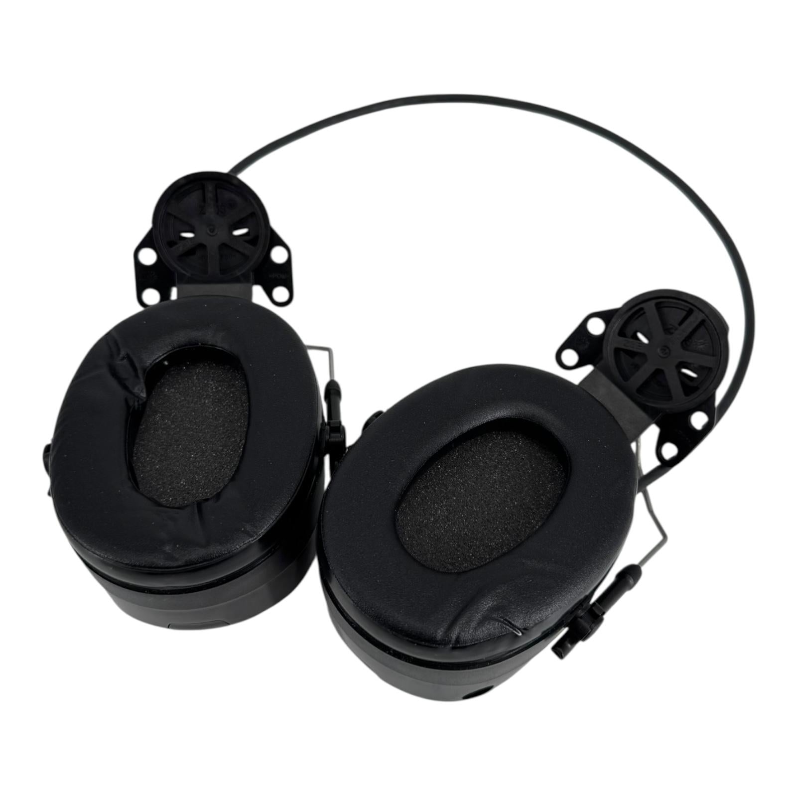 3M Peltor ProTac III MT13H221P3E Hearing Protection Headset Helmet Version Black