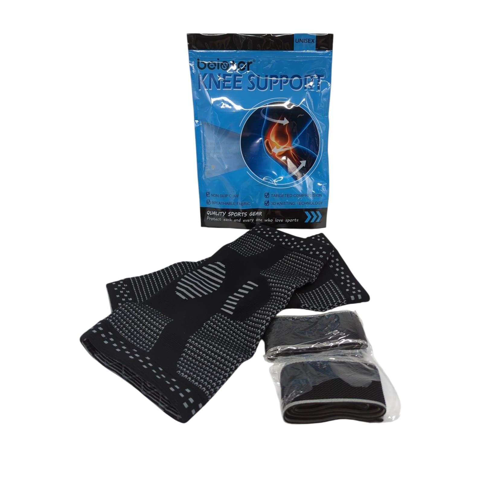Beister Kniebandage Klettverschluss Paar Unisex