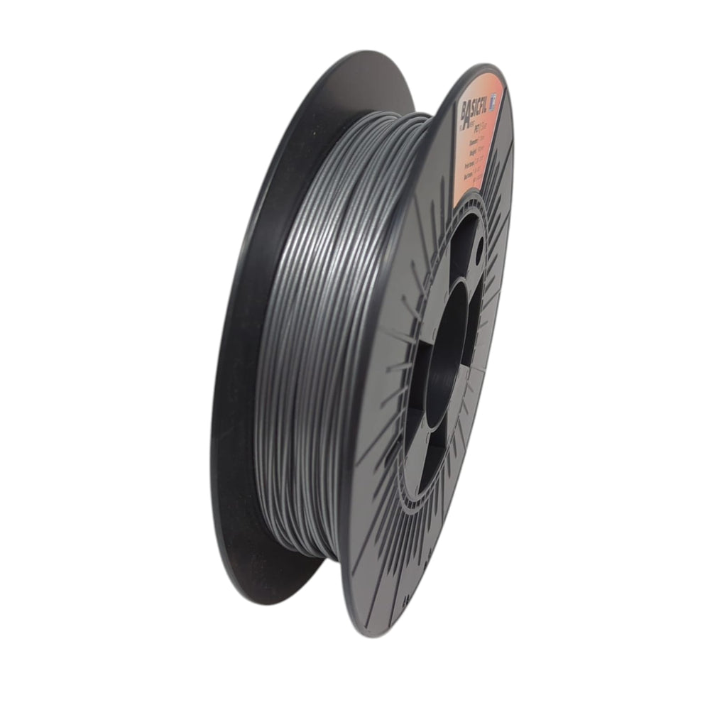 BASICFIL PETG 3D Drucker Filament 1.75mm 500g Silber