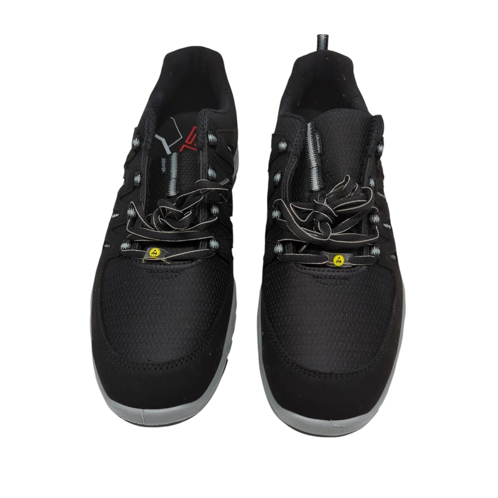 ELTEN Sicherheitsschuhe MADDOX Low ESD S3 Herren schwarz/grau Größe 47