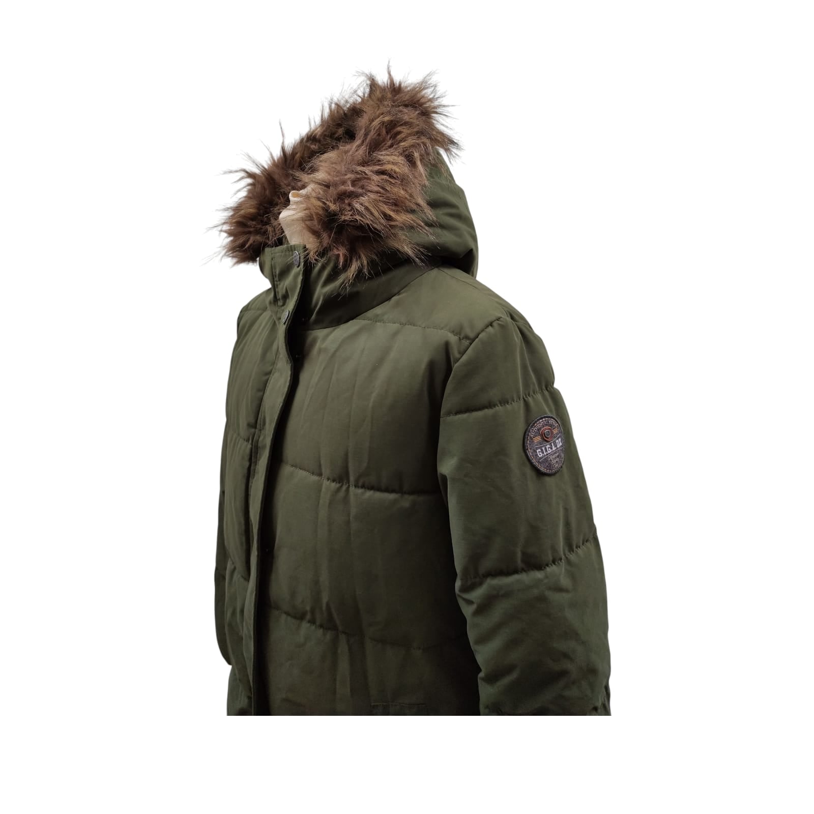 G.I.G.A. DX GW 18 Damen Steppparka Gr. 42 Dunkeloliv