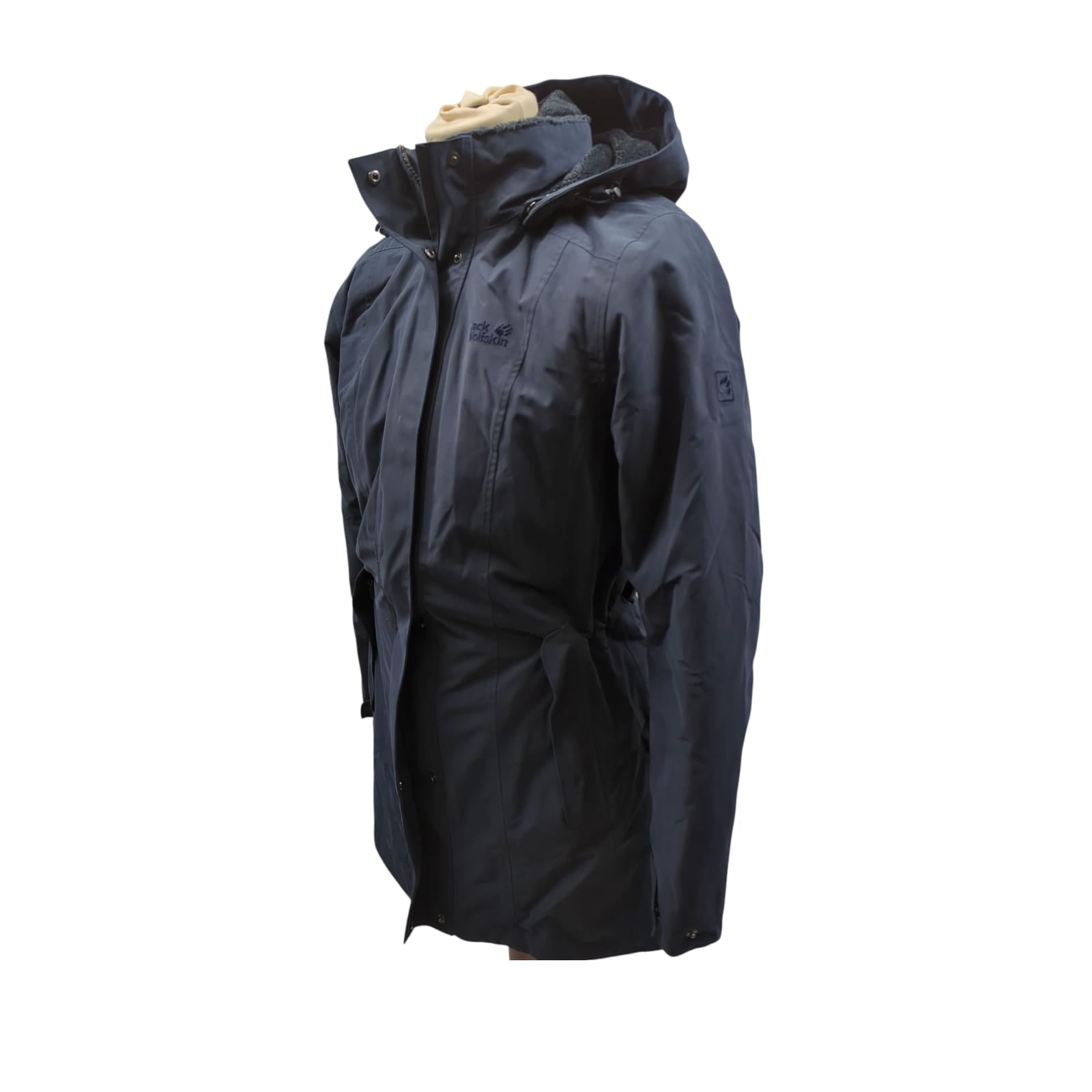 Jack Wolfskin Madison Avenue Mantel Damen Nachtblau Größe M
