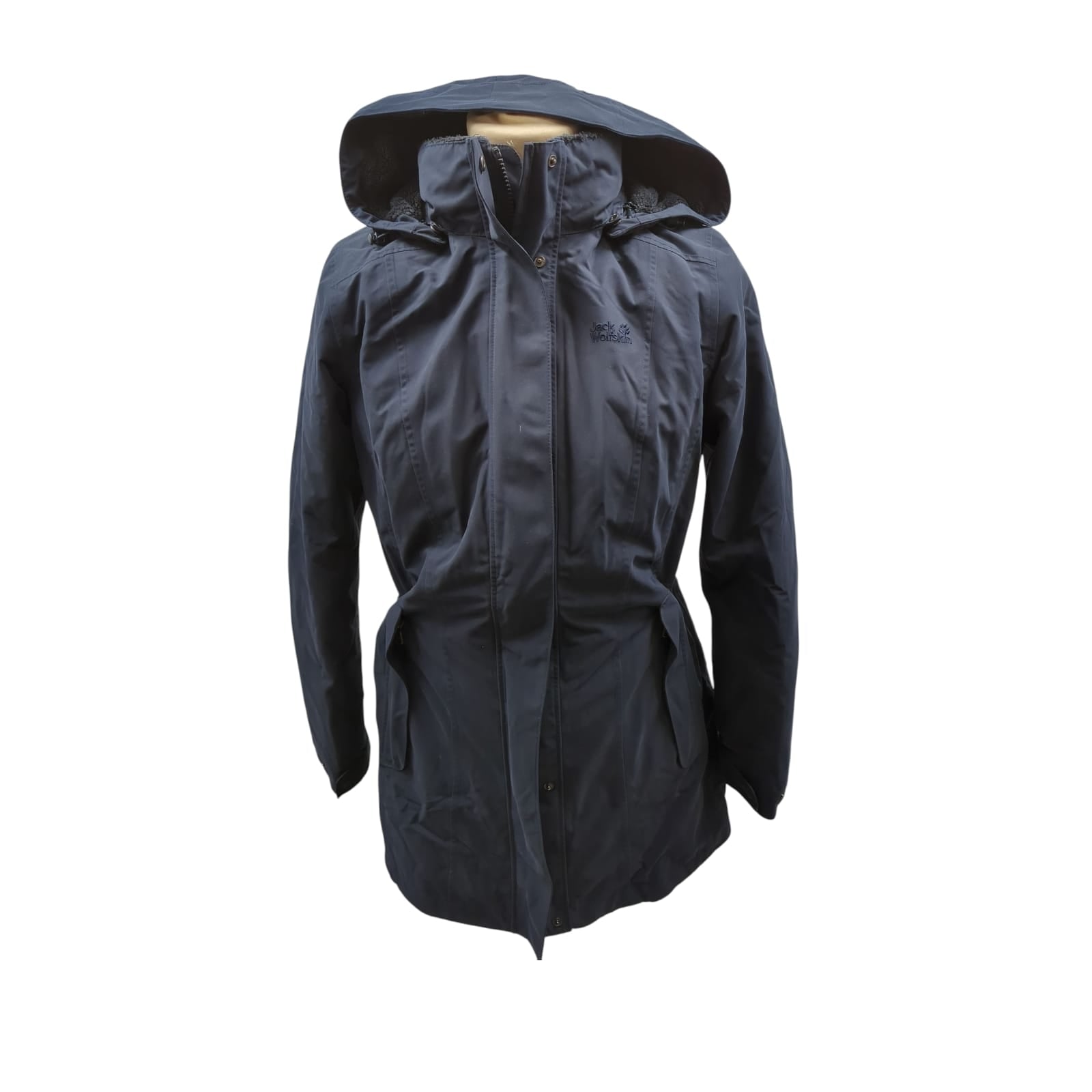 Jack Wolfskin Madison Avenue Mantel Damen Nachtblau Größe M