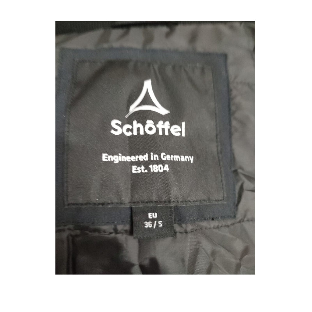 Schöffel Crivat WMS Parka Damen wasserdicht atmungsaktiv Schwarz 36/S