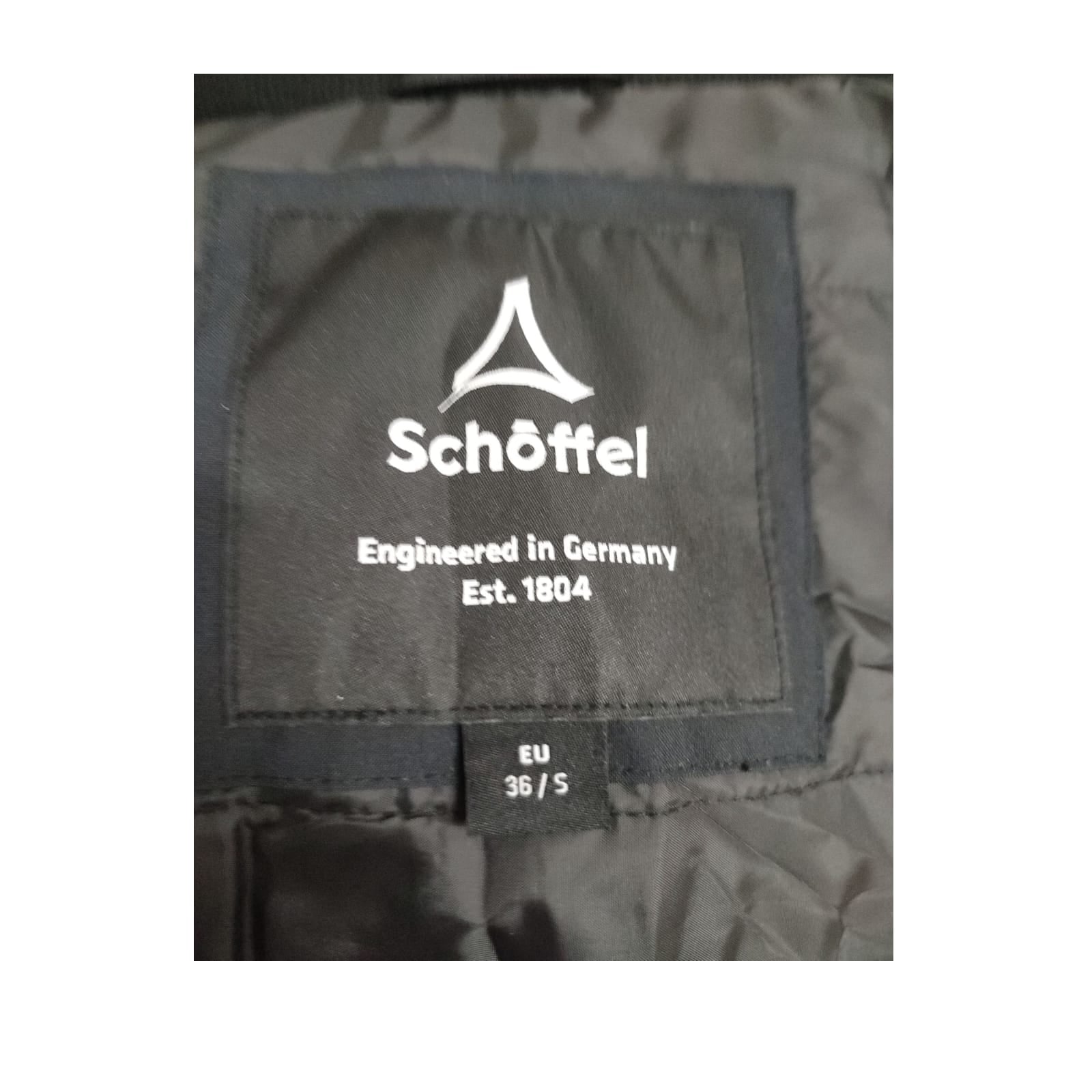 Schöffel Crivat WMS Parka Damen wasserdicht atmungsaktiv Schwarz 36/S