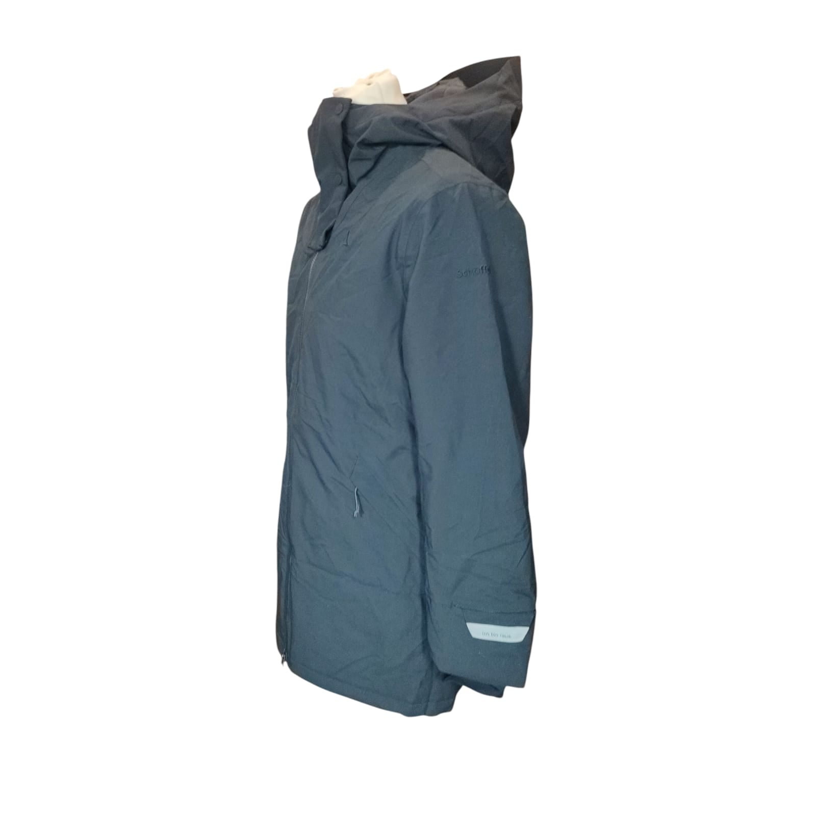 Schöffel Crivat WMS Parka Damen wasserdicht atmungsaktiv Schwarz 36/S