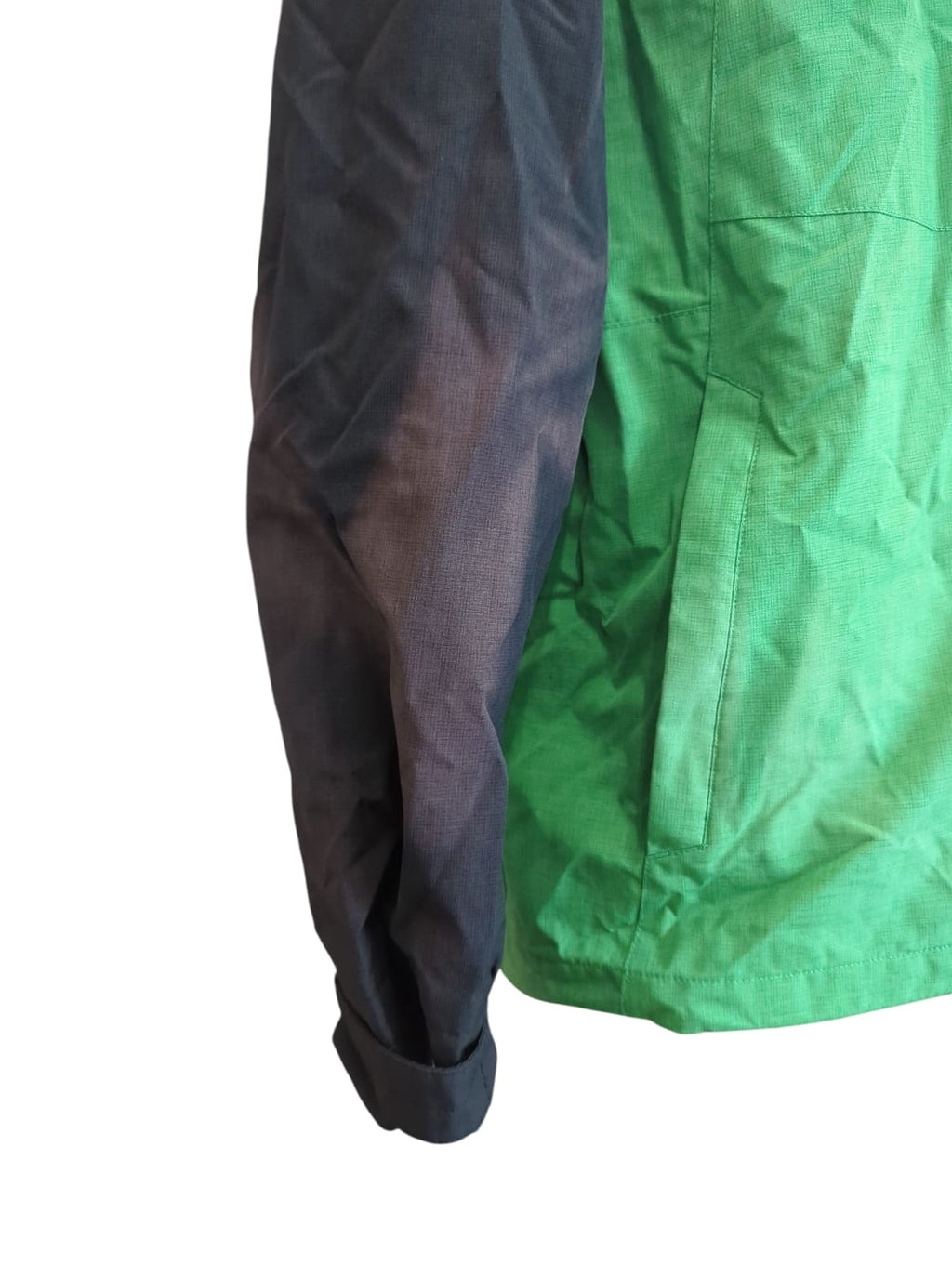 Burton Lodgepole Men's Snowboard Jacket True Black/Clover Green Size L