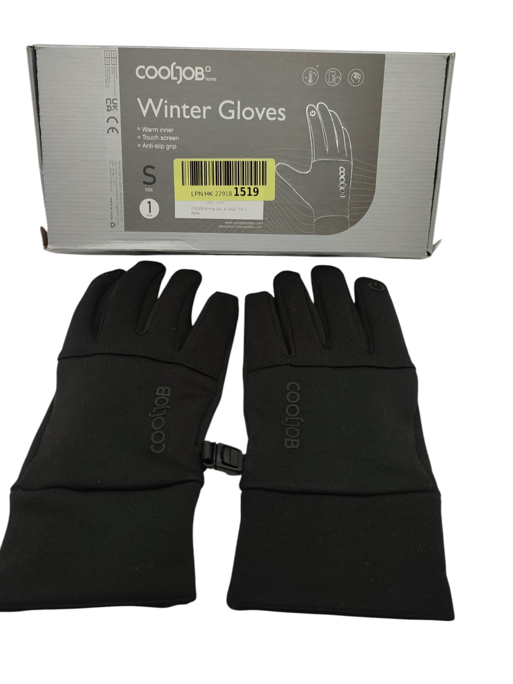 COOLJOB Touchscreen Handschuhe für Herren Damen Größe S