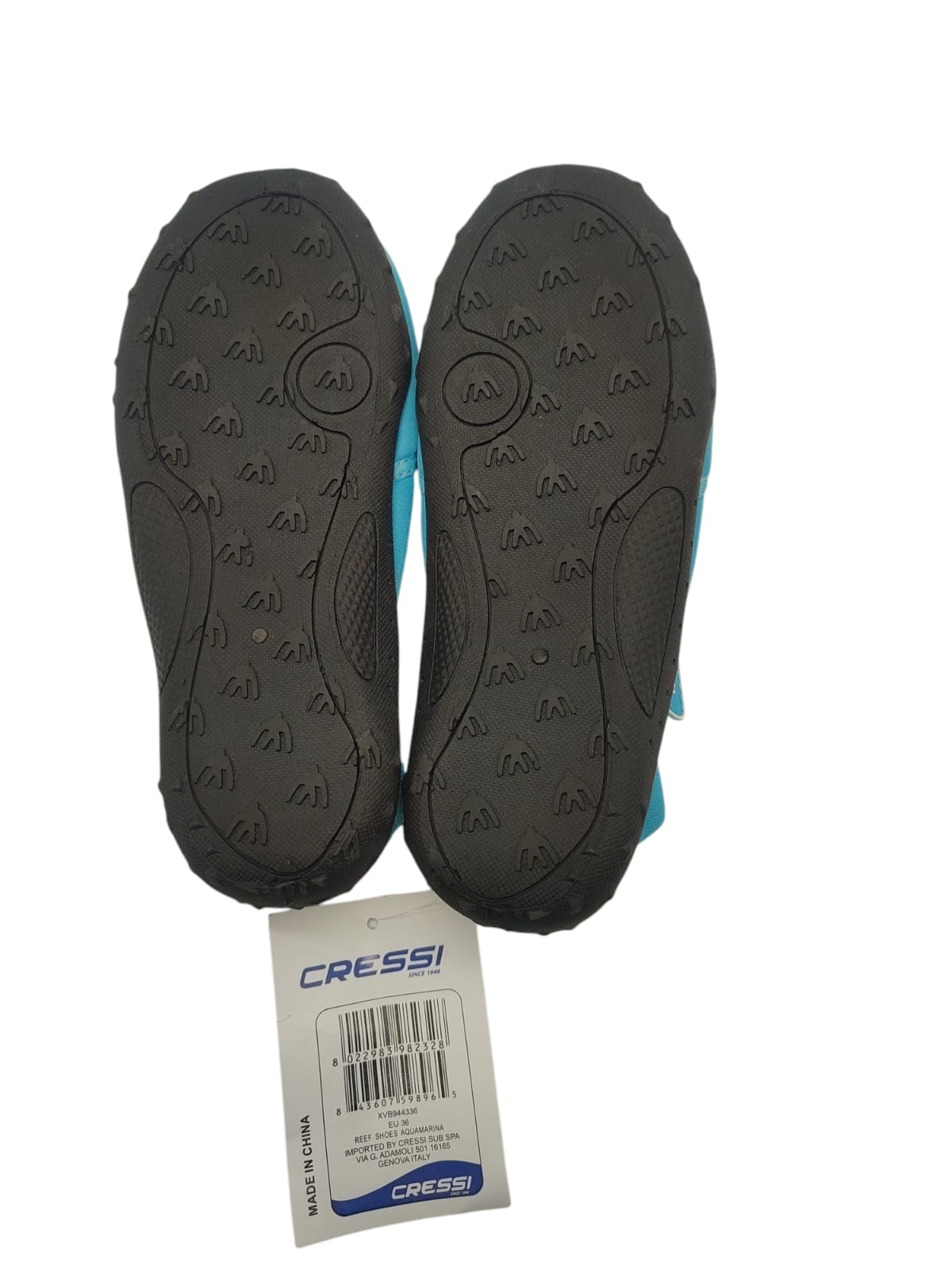 Cressi Reef Shoes Badeschuhe Unisex acquamarin Größe 36 EU