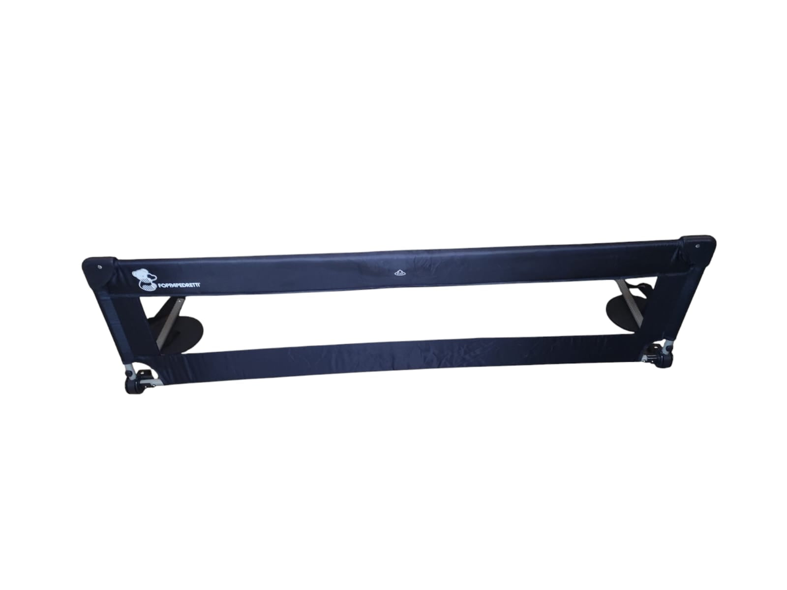 Foppapedretti Hoplà Bettgitter 150x43 cm Blau Kinder Rausfallschutz