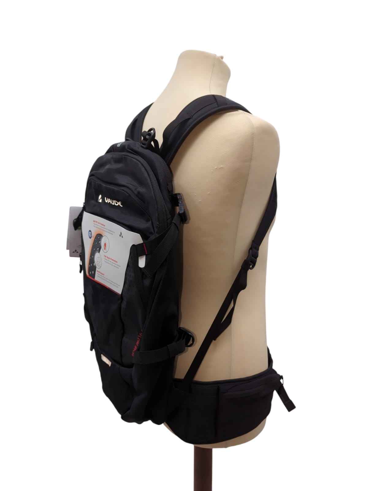 Vaude Moab Pro 16 II Rucksack Herren Damen Unisex 16L Schwarz