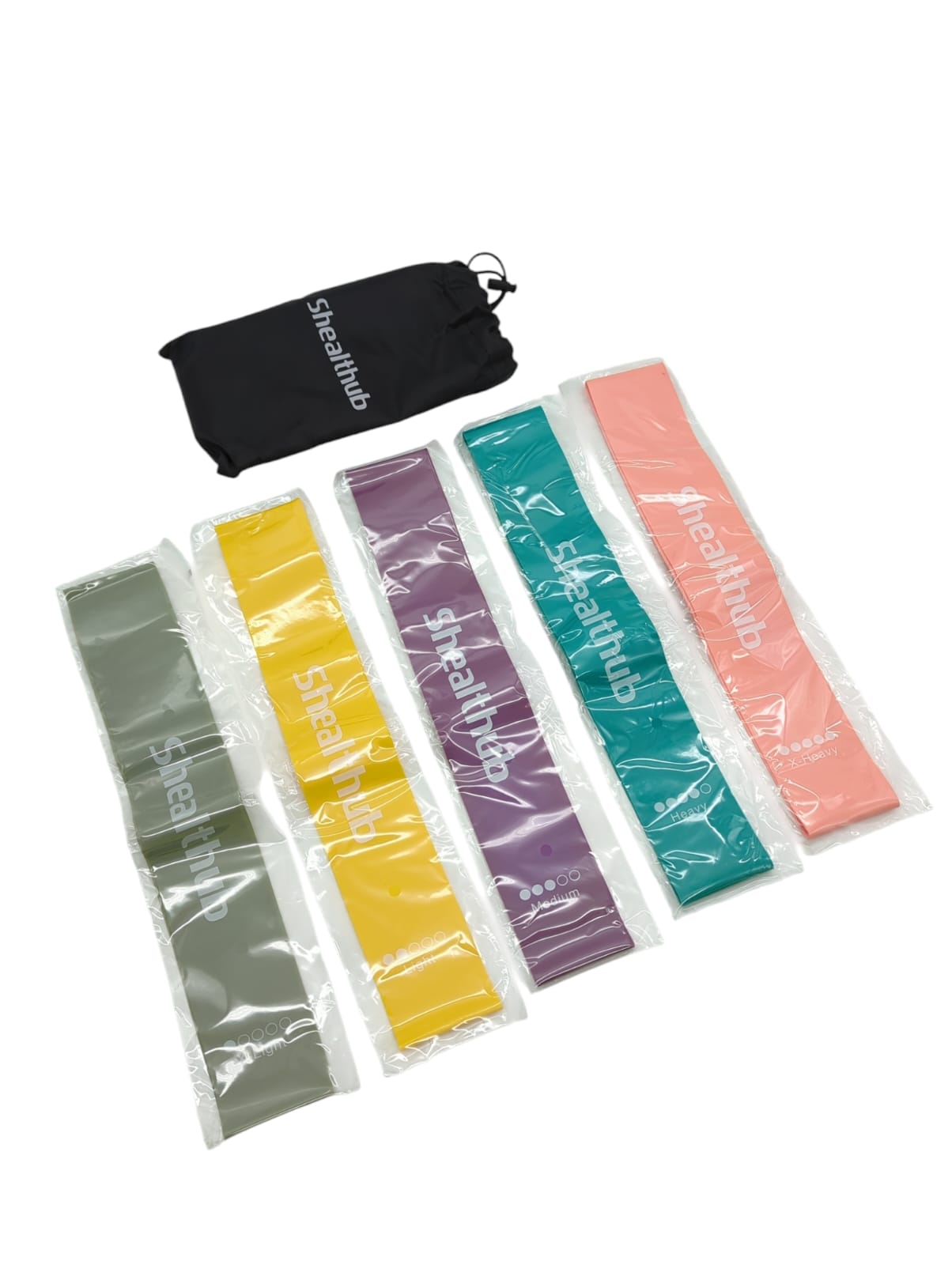 Sehuby Widerstandsband Fitnessband Dehnungsband Krafttraining Unisex