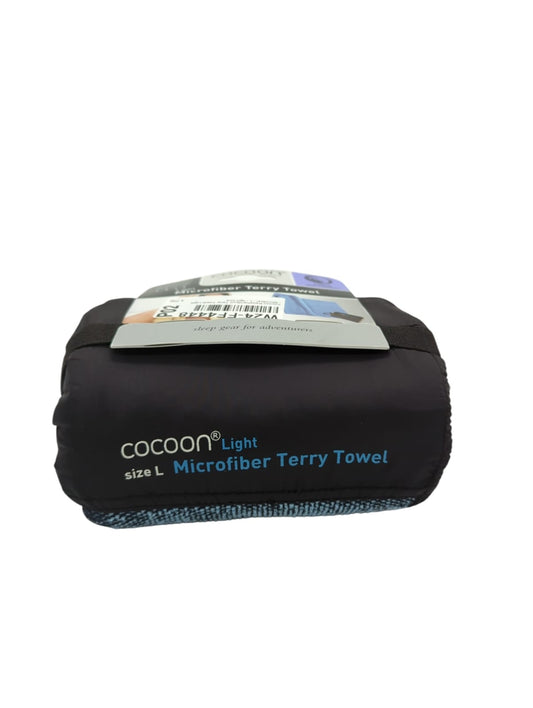 Cocoon Reisehandtuch Terry Towel Light Mikrofaser L hellblau