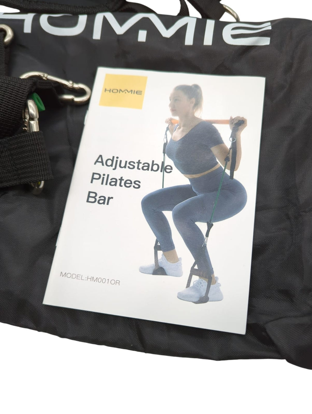 Hommie Pilates Bar Kit Widerstandsbänder Stick Yoga Pilates