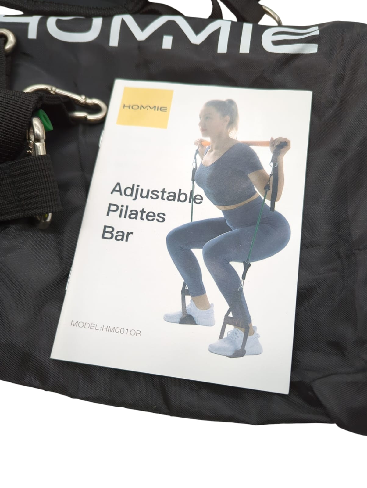 Hommie Pilates Bar Kit Widerstandsbänder Stick Yoga Pilates