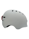 SCOOTISFACTION Smart Fahrradhelm mit Licht Weiß Größe L Skateboard