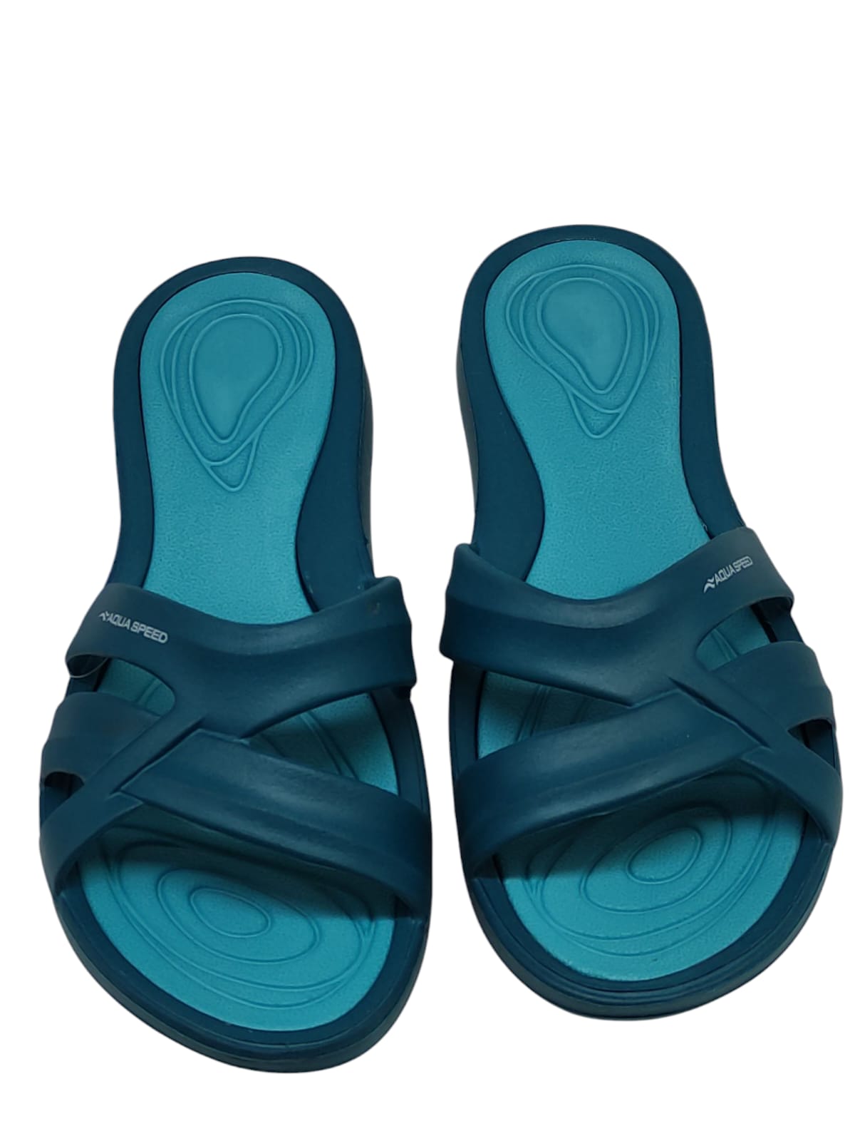 Aqua Speed Set Duschsandalen Damen + Mikrofasertuch Duschschuhe Gr. 40